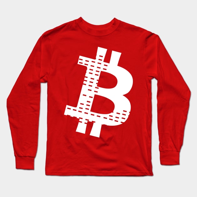 Bitcoins Long Sleeve T-Shirt by Karpatenwilli